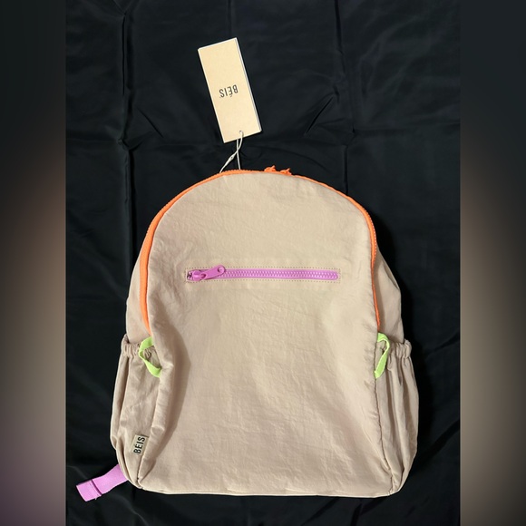 BEIS Other - NWT BÉIS The Kids Backpack in Beige